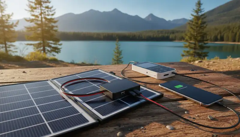 Energieautark: Solarladegerät für Übersetzer
