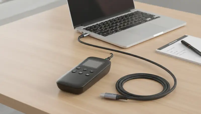 USB-C Kabel: Effizienz für Diktiergeräte