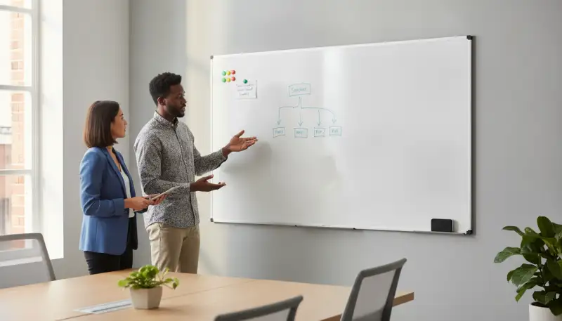 Whiteboard Pflege: Langlebigkeit im Büro